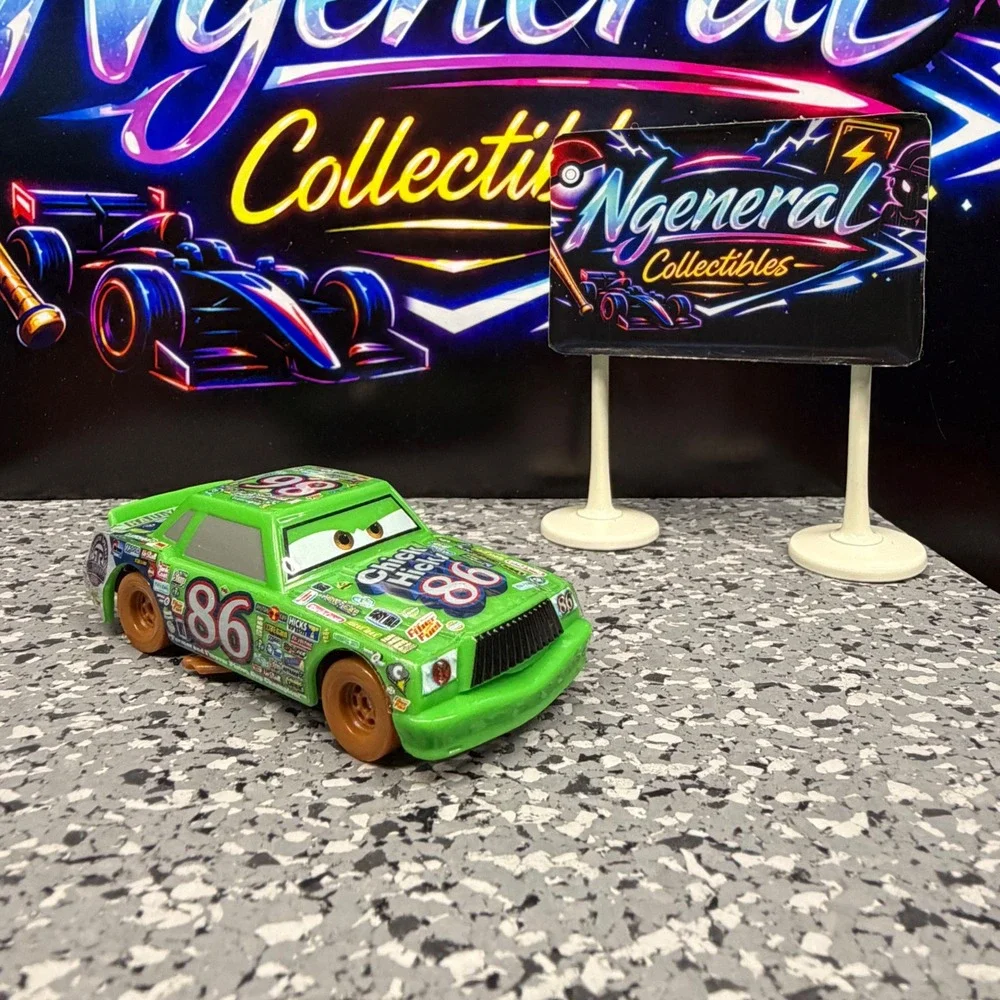 Disney Pixar Cars Chick Hicks 86 Green Diecast Mattel 2017 FGL55 Piston Cup